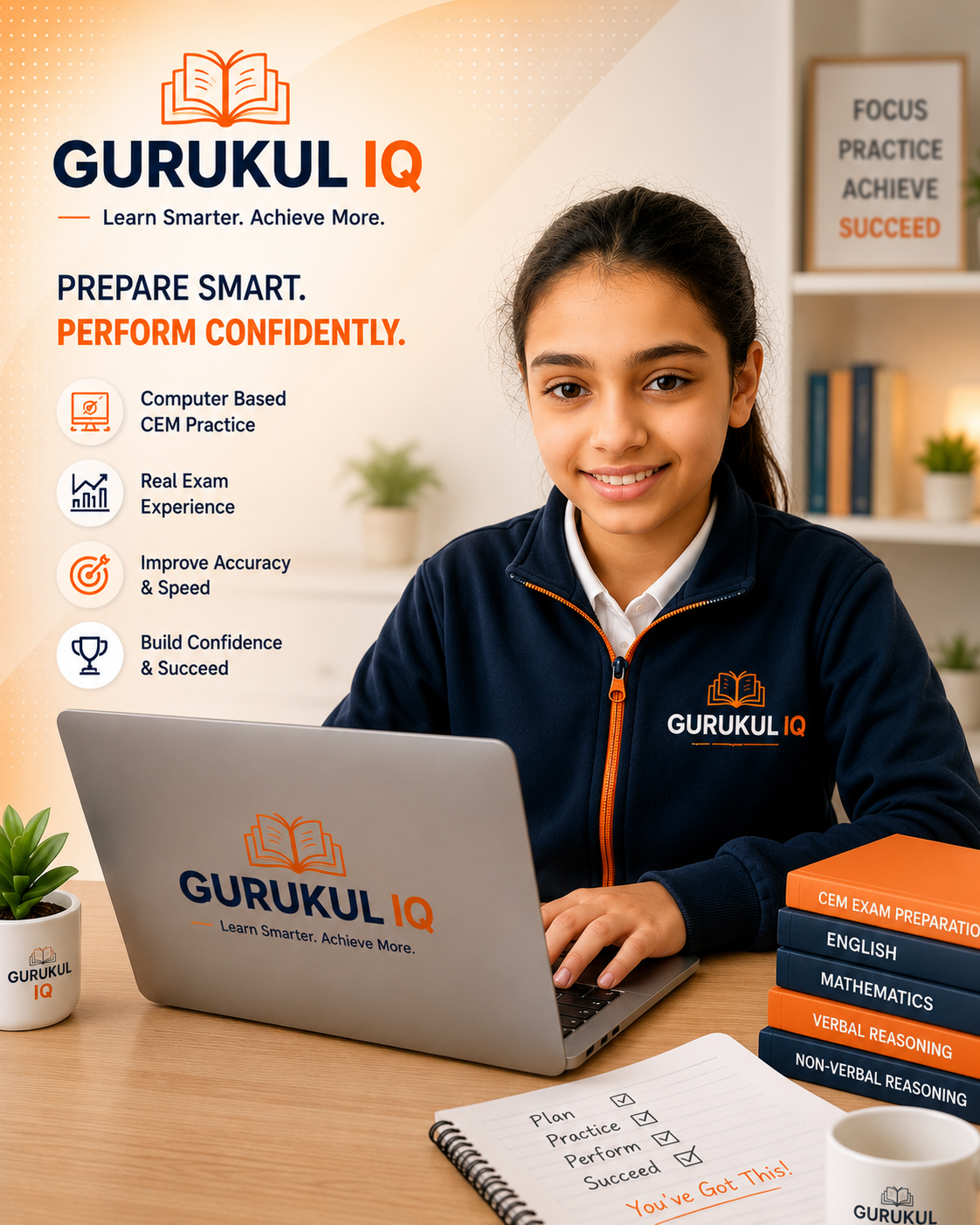 Student learning on Gurukul IQ